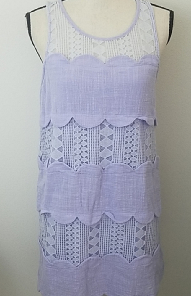 Entro Lace Inset Dress Size Large